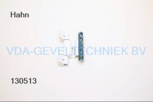 De Hahn 3-delig scharnier KT-Band KT-RF Gealan Ral 9016 wit