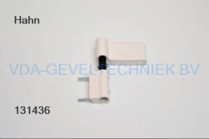 Dr Hahn 2-delig scharnier KT-B 6R Fix RAL9001 Deceuninck DIN Rechts