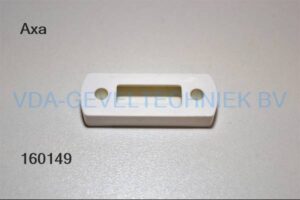 Sluitblokje pvc wit AXA (plastic