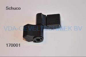 Schuco 2-delig scharnier 32/66mm