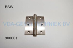 BSW scharnier rvs 75x30 GU