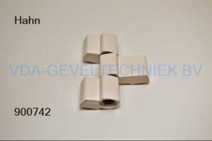 Dr.hahn 3-delig scharnier Ral-9001 Serie 60AT 62.5x20mm