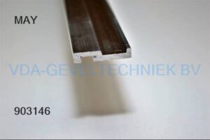 BORSTELHOUDERPROFIEL/MOHAIRPROFIEL 700/632 L=2 meter