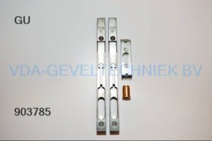 GU kantschuif set boven / onder  incl onderbus/ infrees bovensluitplaat K-13967-00-01 (Kantenriegel)
