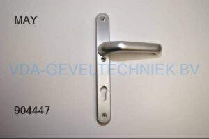 HvN deurkruk op langschild binnenzijde 2018 OP 6011-BI PZ92 EV1 MASSIEF OVAALSCHILD