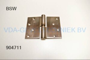 BSW scharnier rvs 90x51