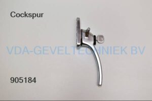 Cockspur Charisma raamgreep/raamkruk raamboom mat neushoogte 21mm