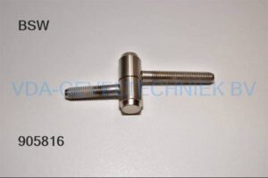 Opdekdeur scharnier RVS 8.5x50-8.5x40mm