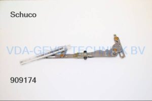 Schuco alu verdektliggende schaar 300 RECHTS 243011 RVS