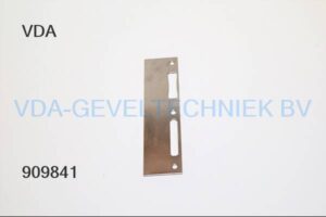 Dag en nacht sluitplaat RVS Din links/rechts breedte 54mm lengte 225mm