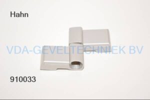 Dr Hahn 2-delig scharnier EV1 60AT 97x20 Zilver/EV1