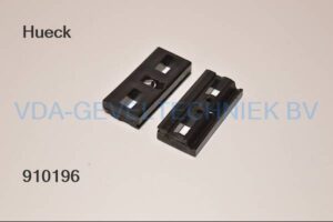 HUECK kunststof sluitplaat Schließblech  60x27 mm 904810