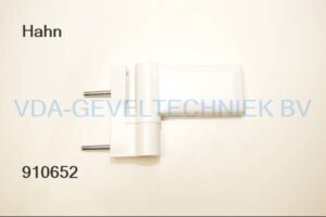 Dr. Hahn 2-delig scharnier Serie KT-EV RAL9016 (opdek 18-23MM) 15MM K207GV034
