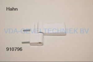 Dr. Hahn 2-delig scharnier Serie KT-EV RAL9016 (opdek 18-23MM)