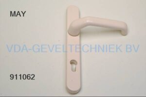 HVN /MAY deurkruk lang smal schild Buiten 2018 6011- PZ92 MASSIEF afgerond Ral9001