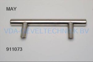 HvN GREEP 8031/350 32x210MM (HOH) SCHUIN RVS TOTALE LENGTE 360MM