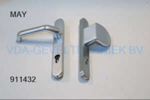 HvN GARNITUUR 740/2018-6011/6001 EV1 SCHILD OVAAL INCL. BEVESTIGING T.B.V. TS 70 SKG2
