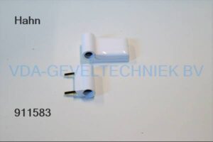 Dr. Hahn 2-delig scharnier Serie KT-B Fix  RAL9016 wit Wymar  K605G0F07