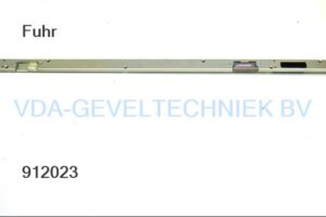 FUHR 1 delige SLUITLIJST RL56711RX rechts U29 x 2030 mm ZILVER GEALAN serie 3000 855/856