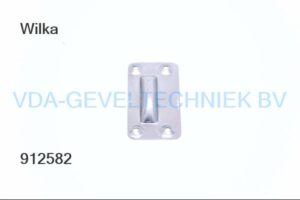 Wilka vloerpot roestvaststaal separate. Bodenmulde 56x100MM 9651.000500