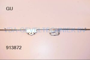 GU constante Espagnolet Afsluitbaar Drn 35 PZ 170 mm Krukhoogte 985 mm 3 x padnok FFH 1851-2100