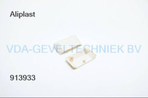 Aliplast afwateringskapje  Ral9001 Creme (prijs per stuk